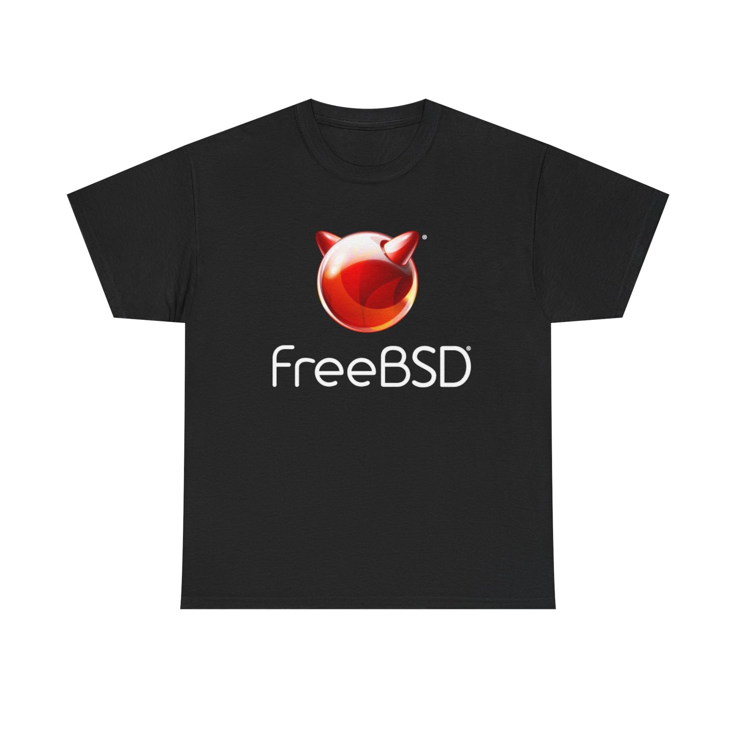 FreeBSD Logo T-Shirt — Open Source Computer Tee