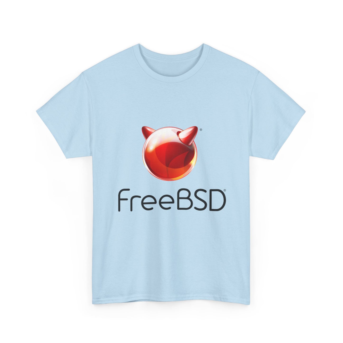 FreeBSD Logo T-Shirt — Open Source Computer Tee