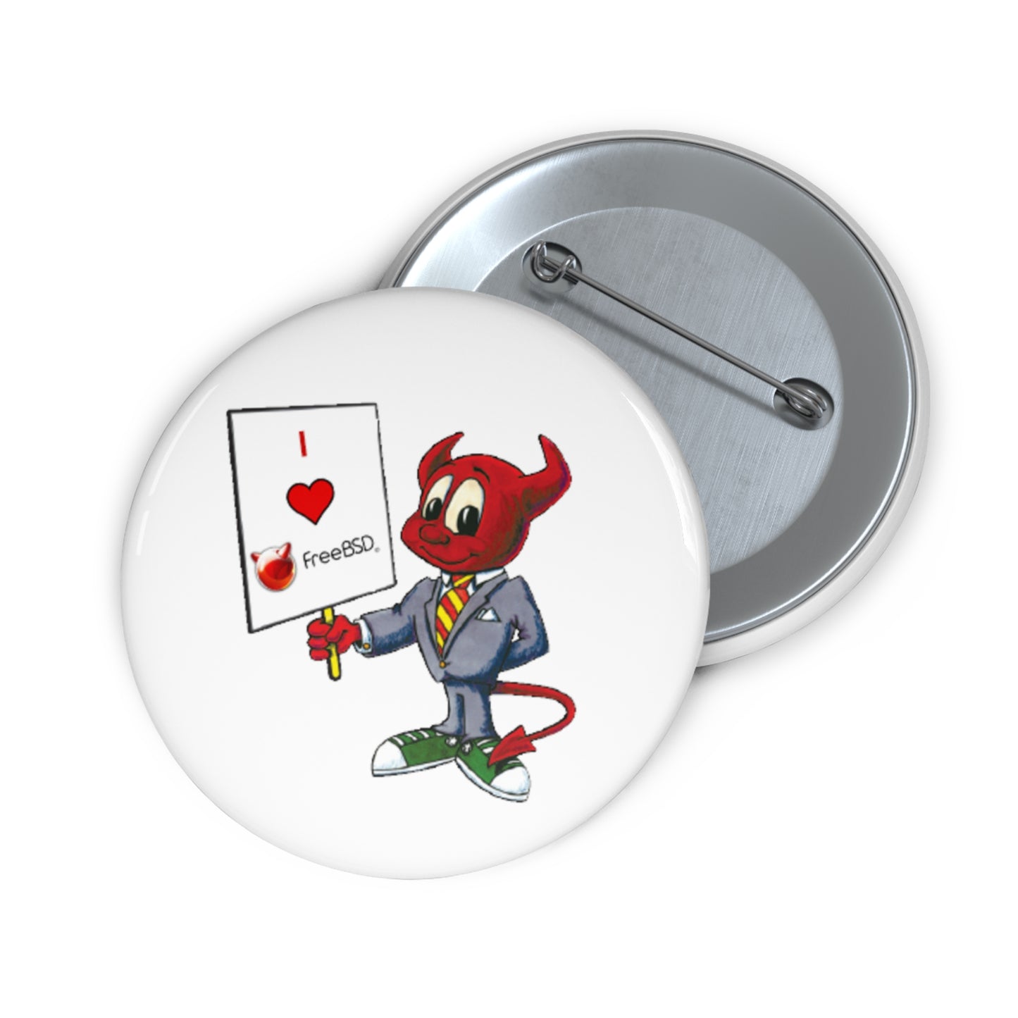 I Love FreeBSD Button