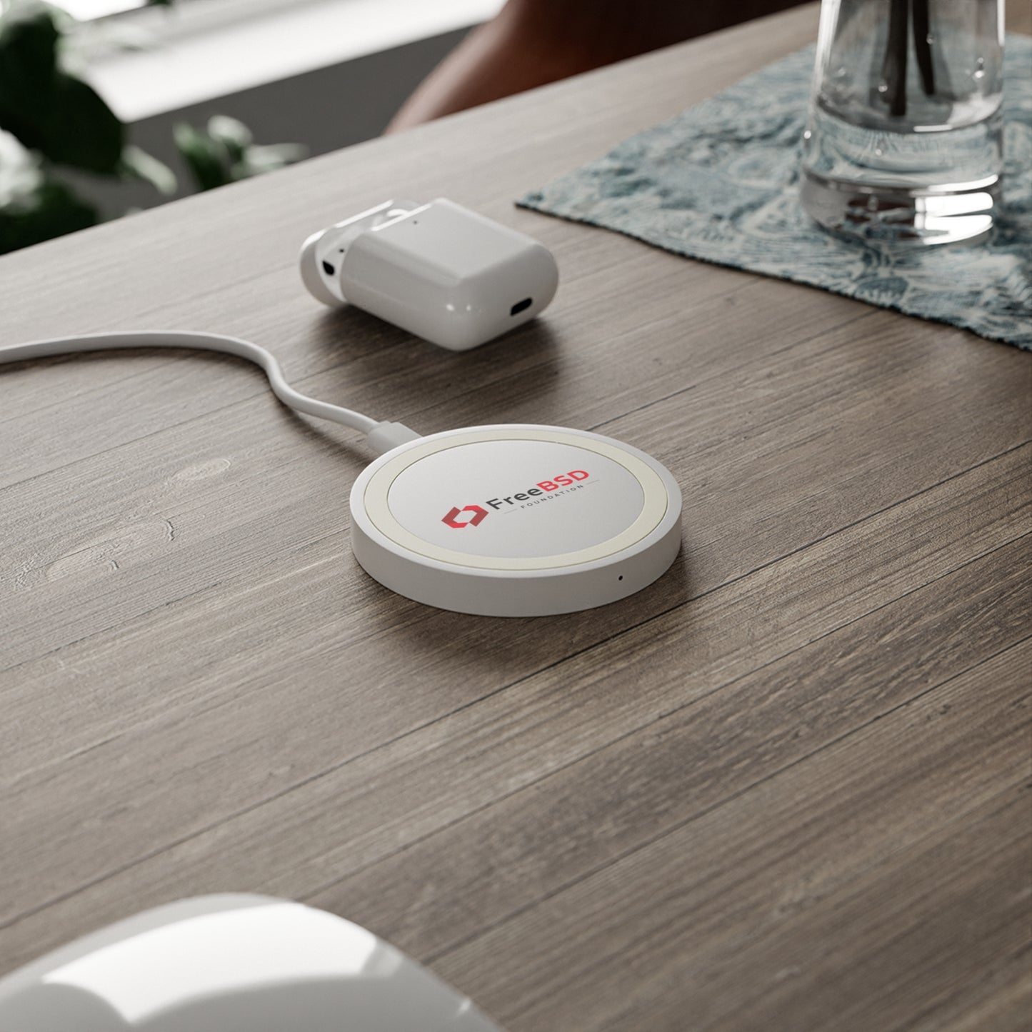 FreeBSD Wireless Charging Pad