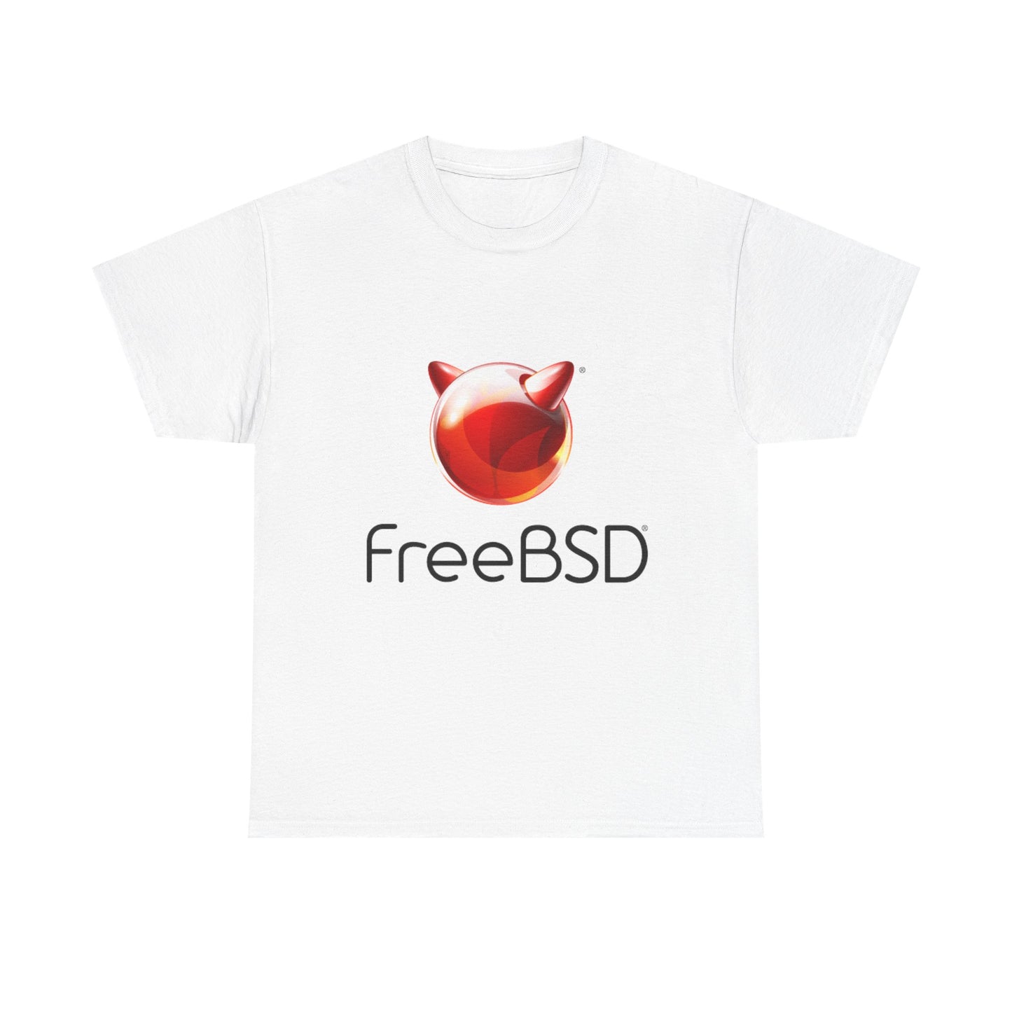 FreeBSD Logo T-Shirt — Open Source Computer Tee