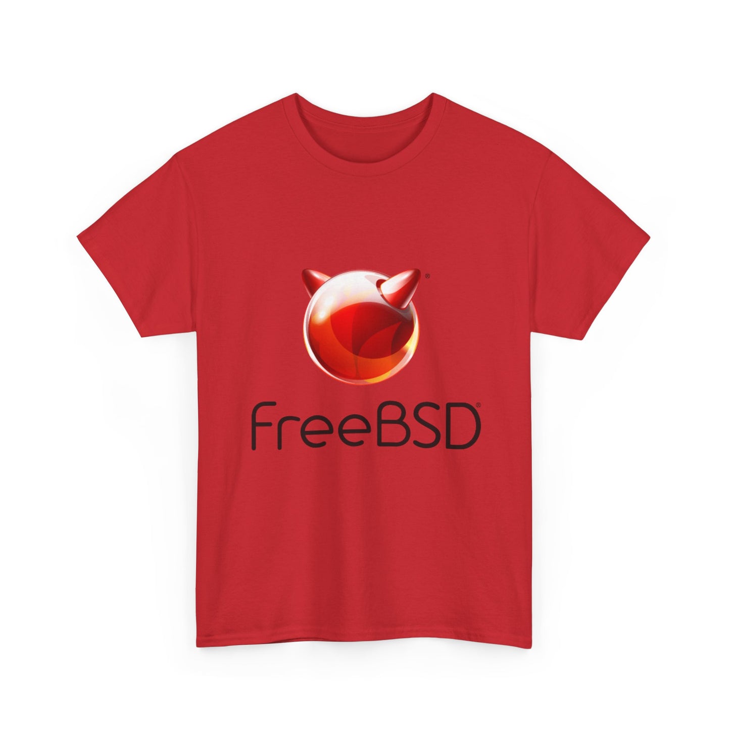 FreeBSD Logo T-Shirt — Open Source Computer Tee