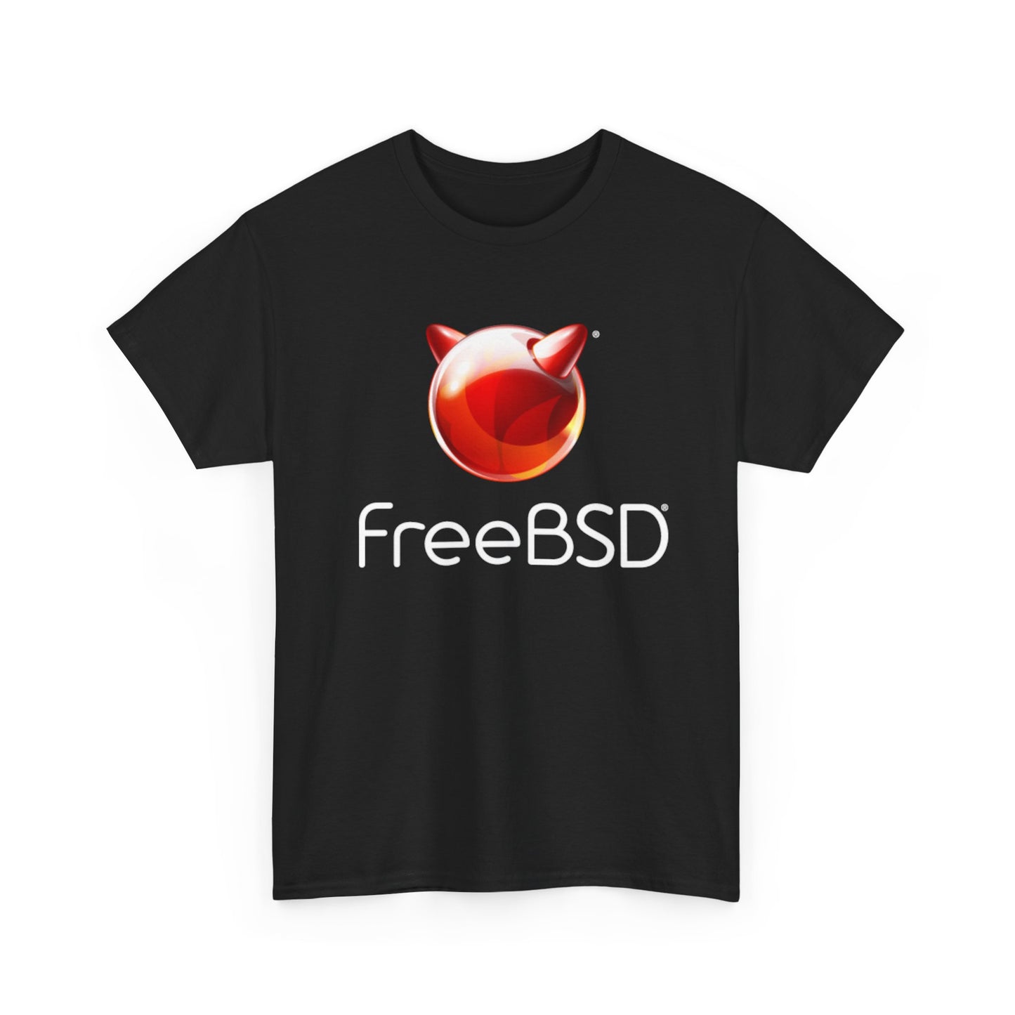FreeBSD Logo T-Shirt — Open Source Computer Tee
