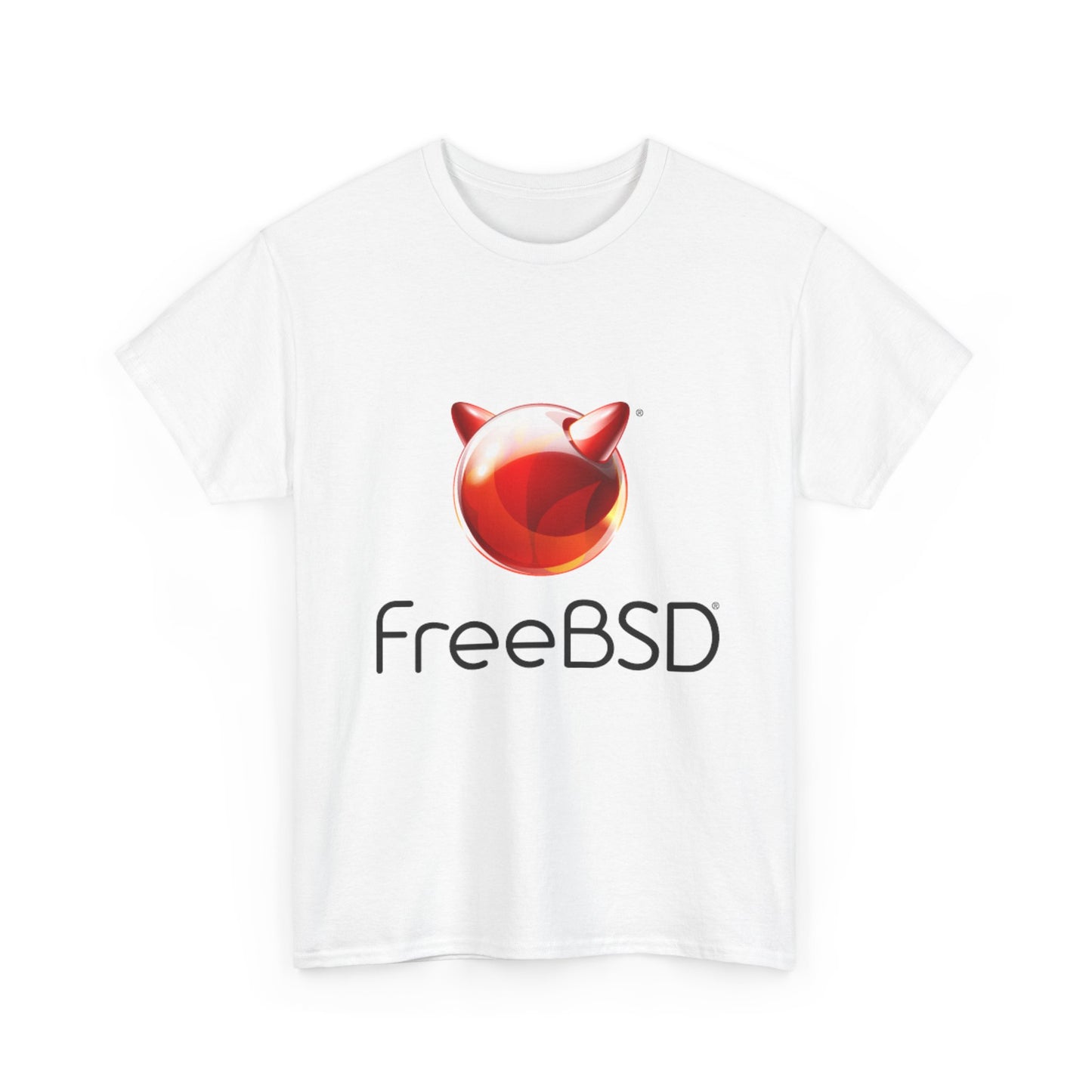 FreeBSD Logo T-Shirt — Open Source Computer Tee