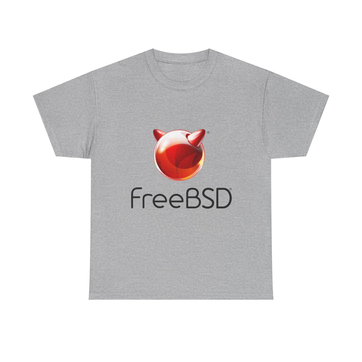 FreeBSD Logo T-Shirt — Open Source Computer Tee