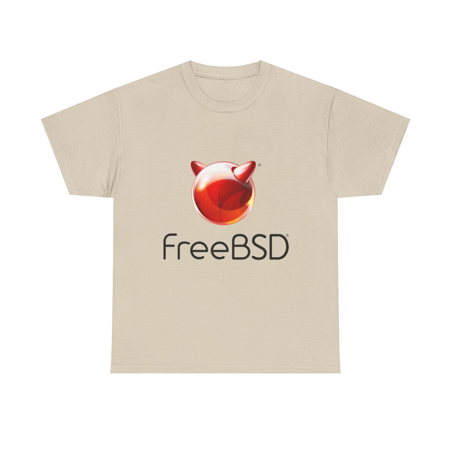 FreeBSD Logo T-Shirt — Open Source Computer Tee