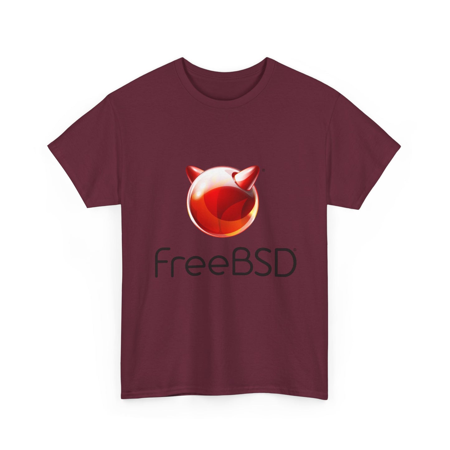FreeBSD Logo T-Shirt — Open Source Computer Tee
