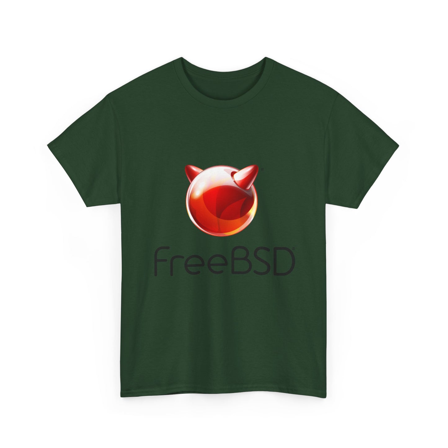 FreeBSD Logo T-Shirt — Open Source Computer Tee