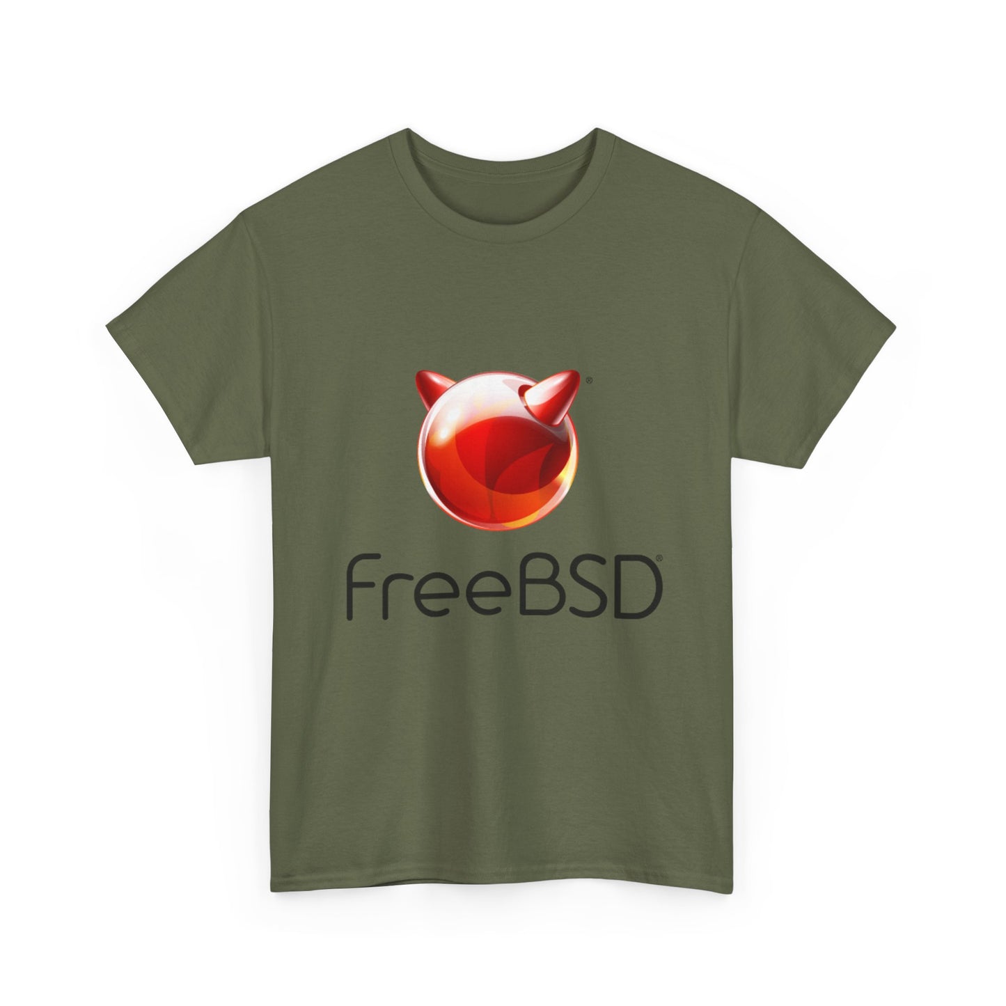 FreeBSD Logo T-Shirt — Open Source Computer Tee